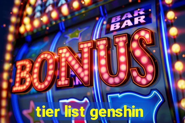 tier list genshin